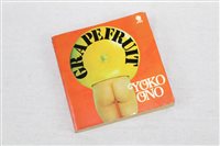 Lot 2576 - Books - Yoko Ono - Grapefruit - 1971 paperback...