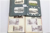 Lot 2582 - PostCarsds in three albums - mainly G.B....