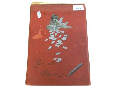 Lot 1182 - Album of postcards including wreck of Cromer at Witham, topography, street scenes, shipping