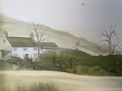 Lot 41 - Tony Brummell Smith (b.1949) watercolour landscape, 56cm x 76cm, unframed