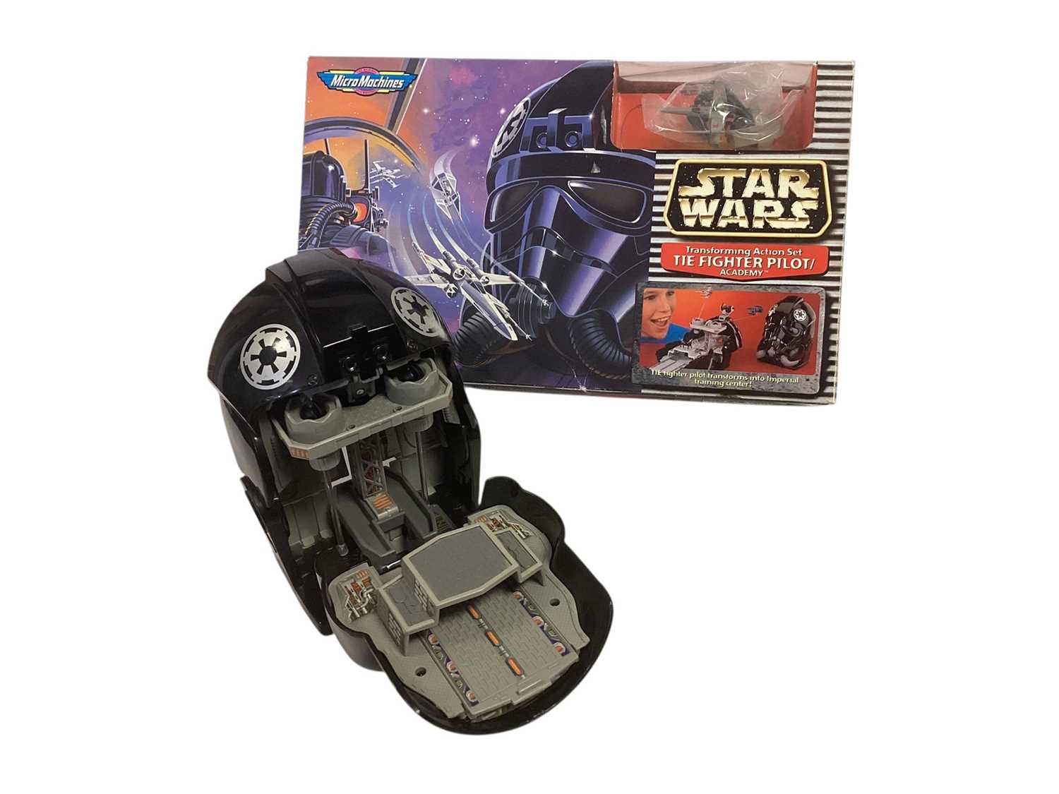 Lot 1946 - Galoob (c1990) Star Wars Micro Machines toys and other Star Wars related items
