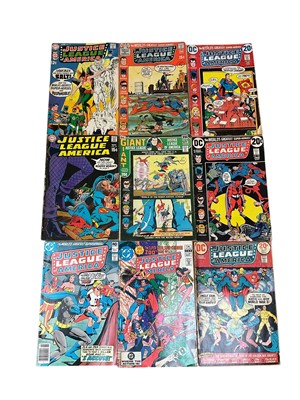 Lot 2826 - Small quantity of DC Comics Justice League of America to include #75 (1st appearance and origin of the second Black Canary - Black Canary joins JLA) #107 (1st team appearance of The Freedom Figh...