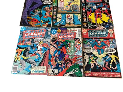 Lot 2826 - Small quantity of DC Comics Justice League of America to include #75 (1st appearance and origin of the second Black Canary - Black Canary joins JLA) #107 (1st team appearance of The Freedom Figh...