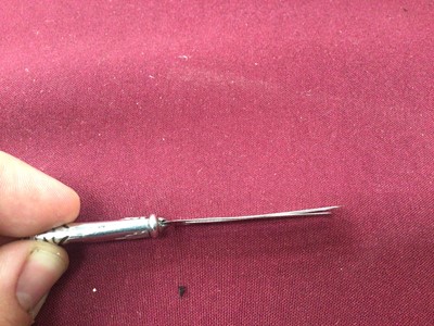 Lot 228 - Victorian silver combination bookmark/propelling pencil in the form of a butter knife (Birmingham 1887)