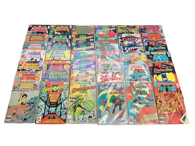 Lot 2833 - DC Comics (mostly 1980's). One large box of comics to include Justice League of America, Superboy, the adventures of Superman, Millennium, Wonder Woman, Superman, Green Lantern, the Flash and oth...
