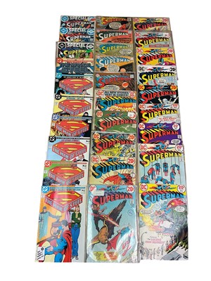 Lot 2829 - Quantity of DC Comics Superman (1968-86) together with The Man of Steel mini series and Special Superman (1983/84/85)