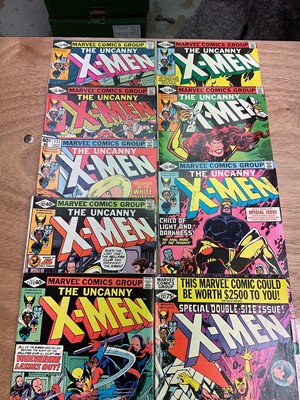 Lot 2810 - Marvel Comics the Uncanny X-Men issues #129 - #137, Dark Phoenix saga (1980). To include issues #129 - first appearance of Kitty Pryde and #130 - first appearance of Dazzler. (9)