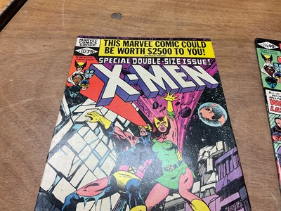 Lot 2810 - Marvel Comics the Uncanny X-Men issues #129 - #137, Dark Phoenix saga (1980). To include issues #129 - first appearance of Kitty Pryde and #130 - first appearance of Dazzler. (9)