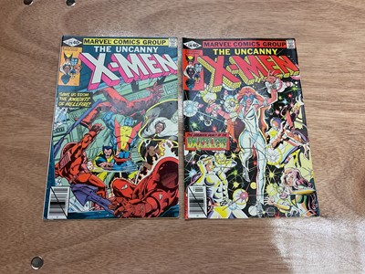 Lot 2810 - Marvel Comics the Uncanny X-Men issues #129 - #137, Dark Phoenix saga (1980). To include issues #129 - first appearance of Kitty Pryde and #130 - first appearance of Dazzler. (9)