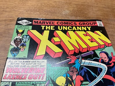 Lot 2810 - Marvel Comics the Uncanny X-Men issues #129 - #137, Dark Phoenix saga (1980). To include issues #129 - first appearance of Kitty Pryde and #130 - first appearance of Dazzler. (9)