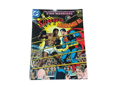 Lot 2804 - DC Comics (1978) Superman vs Muhammad Ali (oversize treasury edition comic) Neal Adams art