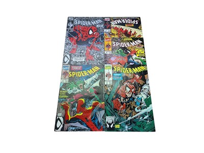 Lot 2816 - Marvel Comics Spider-Man (1990) "Torment" #1-5 Todd McFarlane cover art