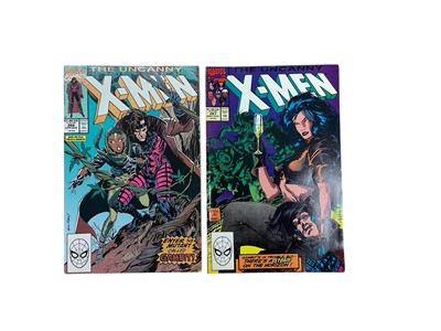 Lot 2813 - Marvel Comics (1990) The Uncanny X-Men #266 & #267 second appearance and third appearance of Gambit