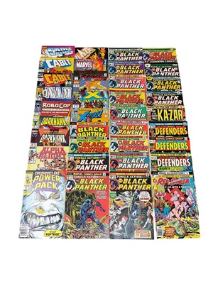 Lot 2819 - Marvel Comics, one large box of mixed Marvel comics to include Black Panther, the Defenders, Howard the duck, Daredevil, Micronaughts, Master of Kung fu and many others (mostly 1970's and 1980's...