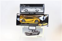 Lot 2717 - Diecast boxed selection of larger scale model...