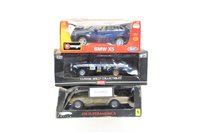 Lot 2719 - Diecast boxed selection of larger scale models,...