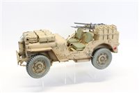 Lot 2722 - Dragon 1:6 scale model S.A.S. 4 x 4 Desert...