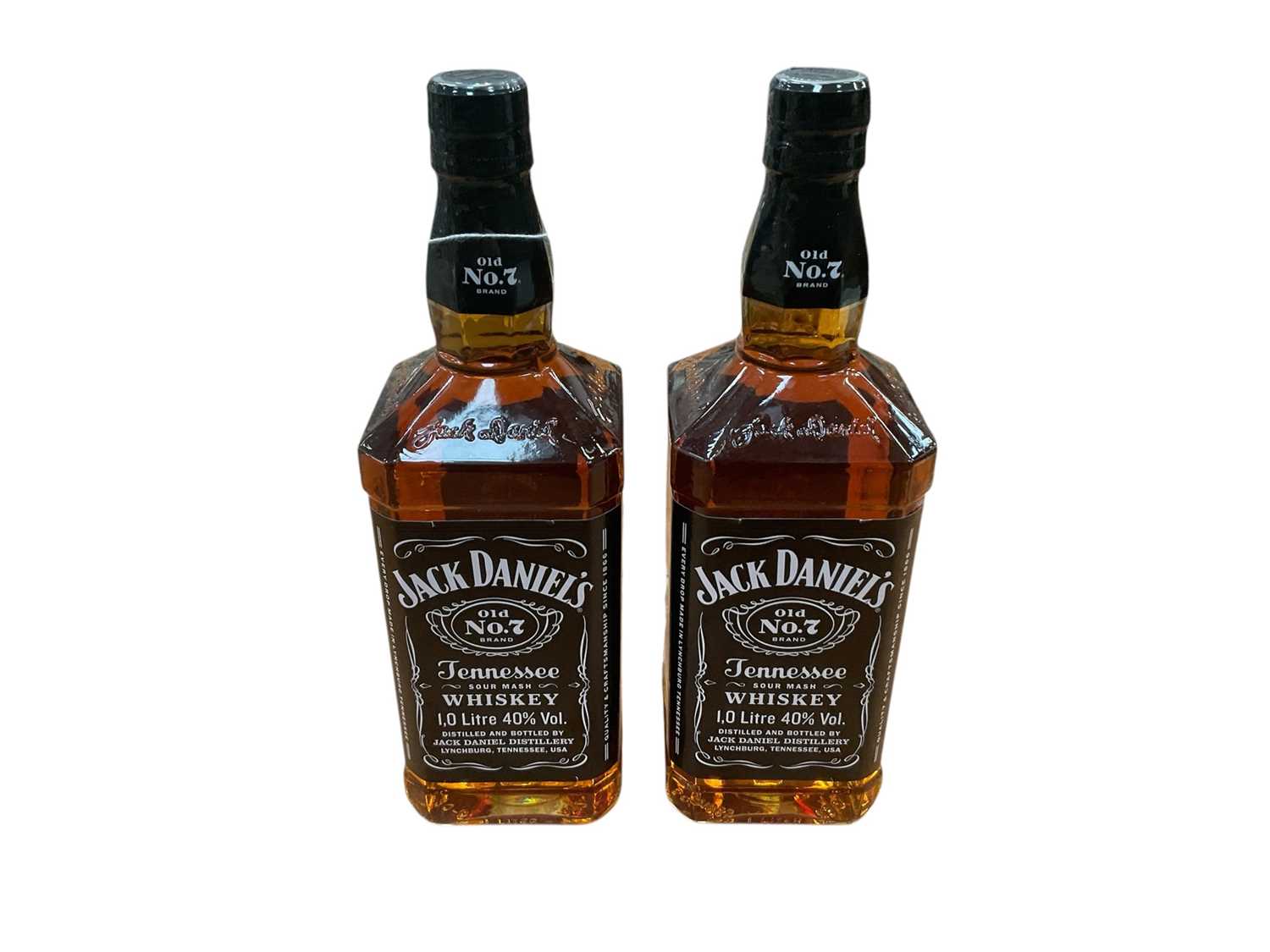 Lot 781 - Two bottles of Jack Daniel's whiskey