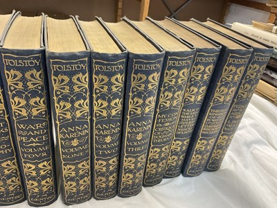 Lot 1364 - The Complete Works of Count Tolstoy, London: J.M. Dent & Co., 1904