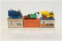 Lot 2736 - Dinky Breakdown Lorry no. 25X, Dumper Truck no....