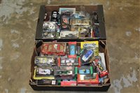 Lot 2747 - Diecast boxed selection of racing Carss,...