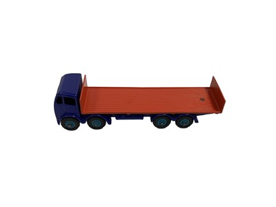 Lot 1752 - Dinky Supertoys Foden Flat truck with tailboard No.903, Leyland Octopus Flat Truck with chains No.935 & Heinz bedford van No.923, all in original boxes (Repainted) (3)