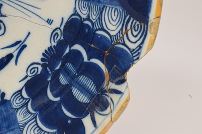 Lot 83 - Three Delft plates