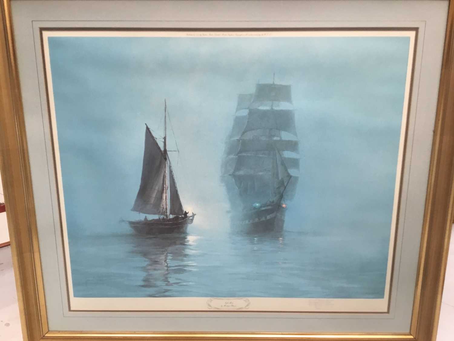 Lot 613 - Montague Dawson (1895-1973) signed limited edition print, together with five other marine pictures (6)