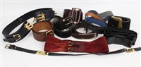 Lot 3156 - Ladies' vintage belts - including Mulberry,...