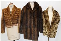 Lot 3159 - Ladies' circa 1930s vintage cheetah fur stole...