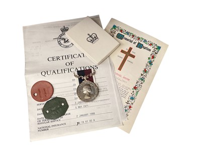 Lot 658 - Elizabeth II RAF Long Service and Good Conduct medal named to CPL. J. M. Brown (08001648) RAF, in box of issue.