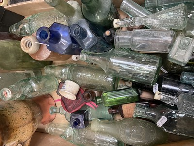 Lot 139 - Collection of bottles and other artefacts