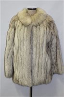 Lot 3088 - Ladies' Arctic fox fur by Saga Fox, size 14