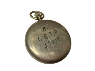Lot 34 - Second World War military Grana pocket watch
