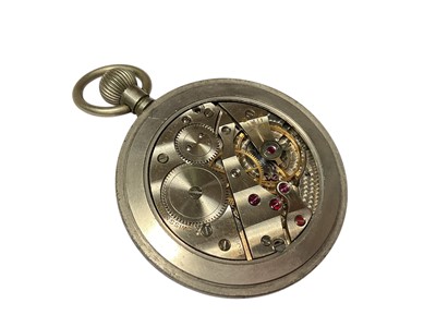 Lot 34 - Second World War military Grana pocket watch