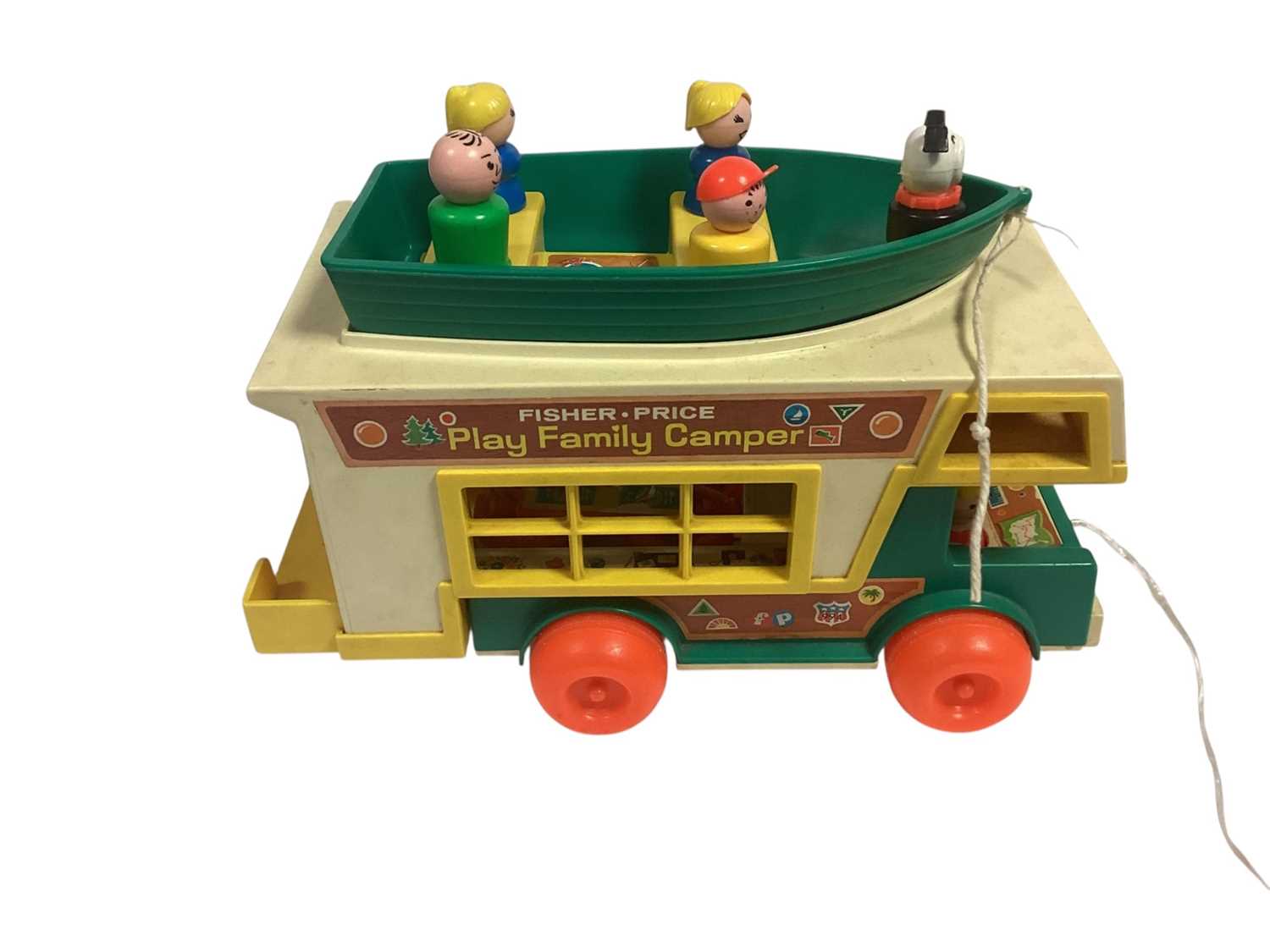 Lot 1951 - Fisher Price (c1970's) Play Family Camper and Little Snoopy (2)