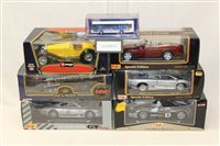 Lot 2857 - Burago, Maisto and other larger scale models -...