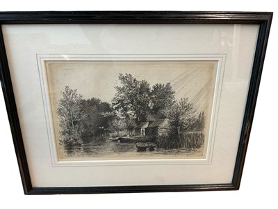 Lot 865 - Robert Farren (1831-1910) two etchings