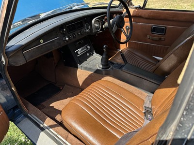 Lot 2150 - 1972 MGB GT, 1798cc, finished in blue with a Webasto roof, reg. no. GKX 25K.