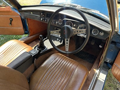 Lot 2150 - 1972 MGB GT, 1798cc, finished in blue with a Webasto roof, reg. no. GKX 25K.
