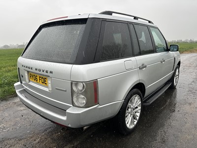 Lot 2151 - 2006 Range Rover L322 4.2 Supercharged V8 petrol, reg. no. RY06 FDE