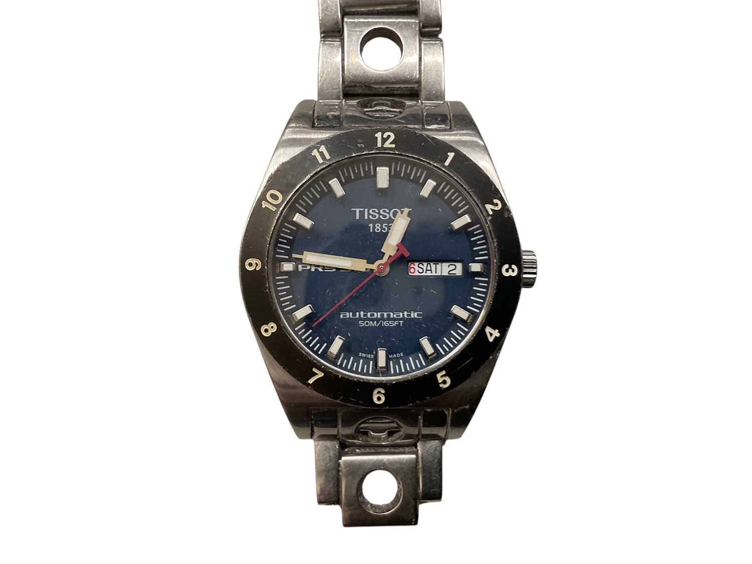 Lot 109 - Tissot PRS516 automatic stainless steel wristwatch