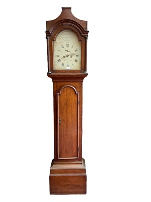Lot 604 - Early 19th century 30 hour longcase clock by George Raymond, Manningtree