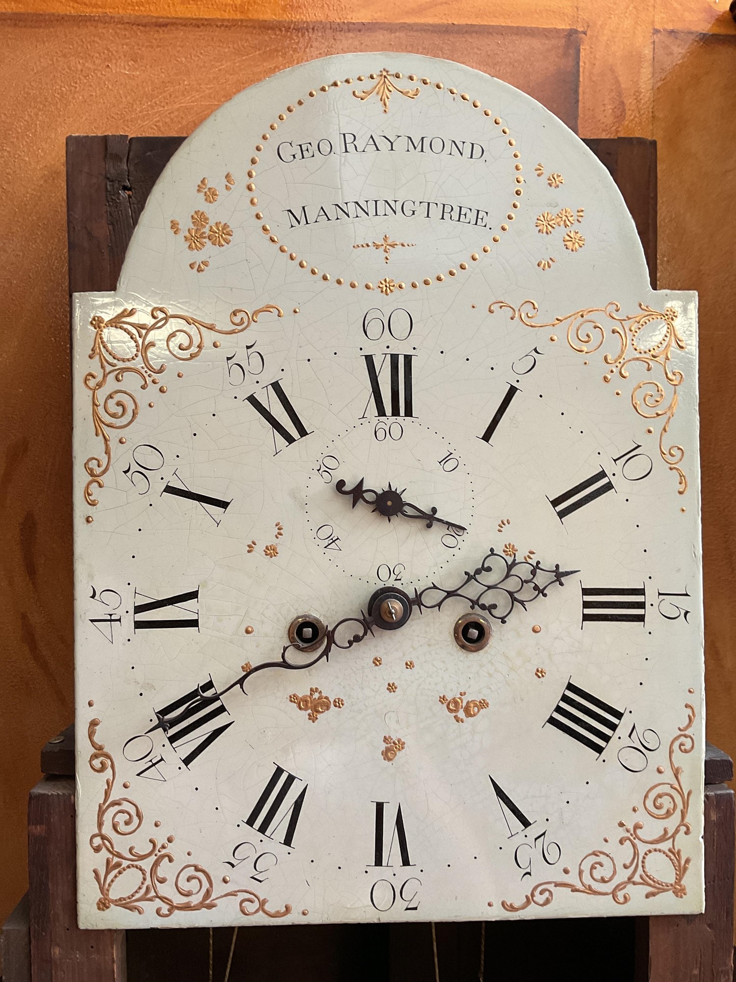 Lot 604 - Early 19th century 30 hour longcase clock by