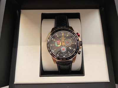 Lot 304 - Group of wristwatches to include a Gervil Scuderia chronograph, as new in box, Tommy Hilfiger stainless steel wristwatch, automatic Lord timepieces