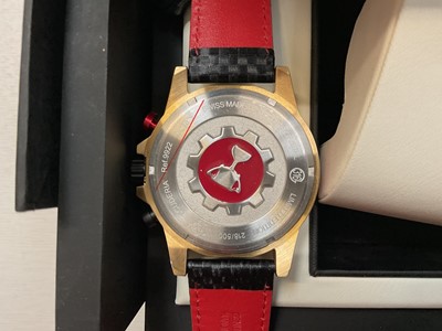 Lot 304 - Group of wristwatches to include a Gervil Scuderia chronograph, as new in box, Tommy Hilfiger stainless steel wristwatch, automatic Lord timepieces