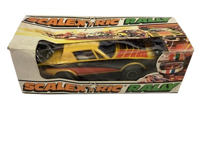 Lot 1957 - Scalextric Rally Cars Triumph TR7 No.C113, Triumph TR7 No.C114 & Mini 1275 GT No.C122, all in window boxes (3)