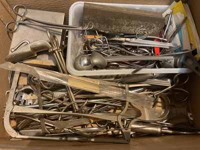 Lot 2487 - Group of old medical instruments