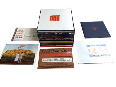 Lot 1176 - Stamps G.B. year books 1984-1994 complete (11 books) plus some presentation packs (Qty)