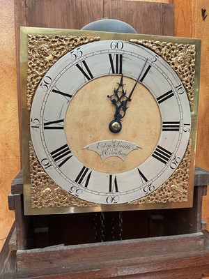 Lot 606 - Late 18th century 30 hour longcase clock by Edmund Smith, Bury St Edmunds